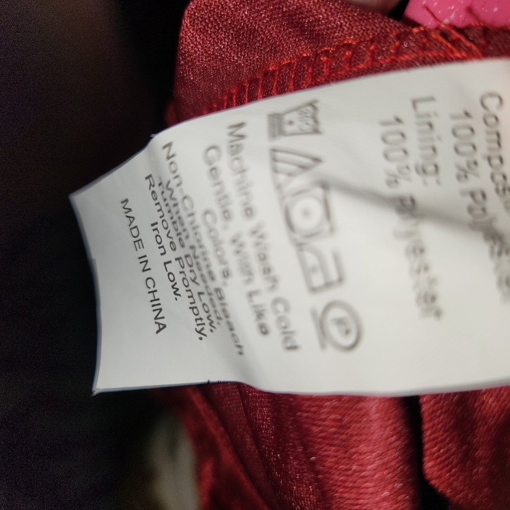 SHEIN Rich Burgundy Mini Dress - Picture 5 of 5